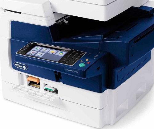 МФУ Xerox ColorQube 8900S A4, 44 ppm mono/44 ppm color, max 120K p/m,1024 MB, DADF, USB, Gigabit Eth, Duplex CQ8900S# CQ8900S#