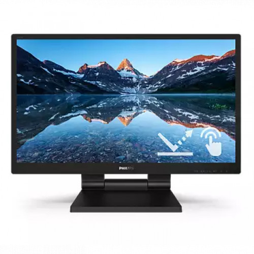 Монитор Philips 23,8" 242B9TL SmoothTouch 1920x1080 60Гц IPS W-LED 16:9 5ms(GtG) VGA DVI-D HDMI DP 2*USB3.1 50M:1 1000:1 178/178 250cd Speakers Tilt -5/90 Black 242B9TL/00 242B9TL/00