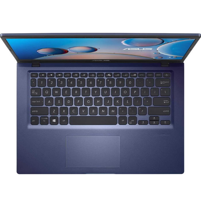 Ноутбук ASUS X415JA-EK220T Q1 14"(1920x1080 (матовый))/Intel Core i5 1035G1(1Ghz)/8192Mb/256PCISSDGb/noDVD/Int:Intel UHD Graphics/Cam/BT/WiFi/war 1y/1.6kg/Peacock Blue/W10 90NB0ST3-M07470 90NB0ST3-M07470