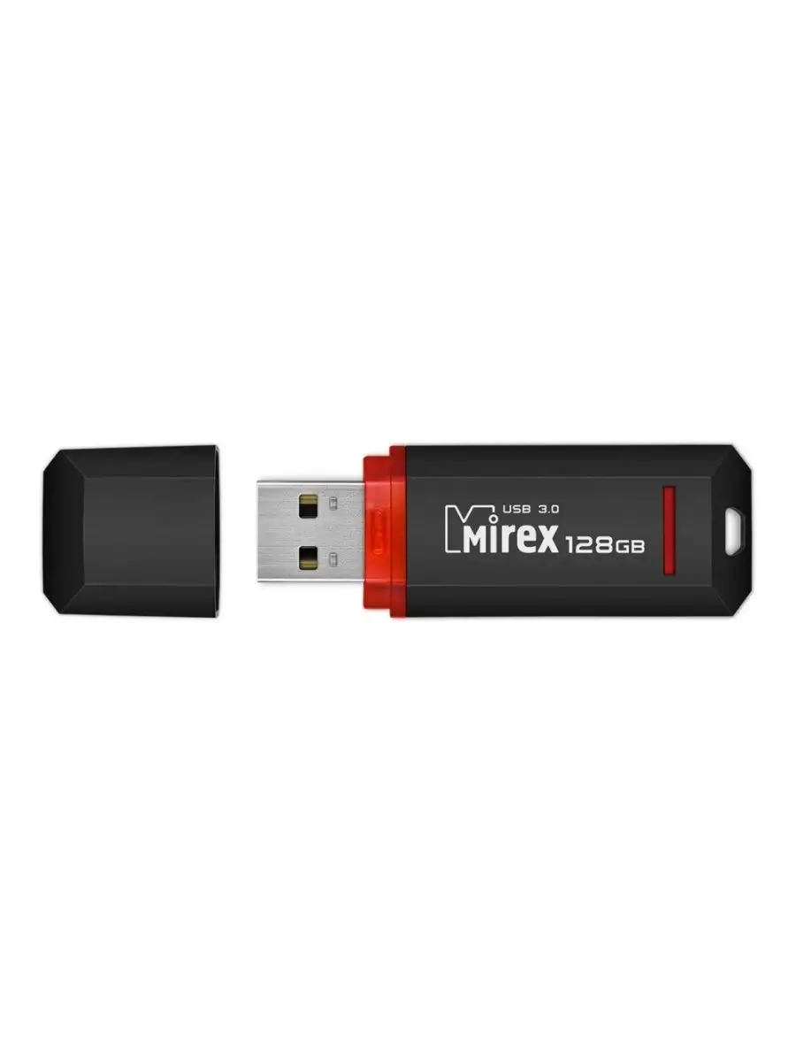 Флеш накопитель Mirex 13600-FM3BK128 128GB,Knight,USB 3.0,черный 13600-FM3BK128 13600-FM3BK128