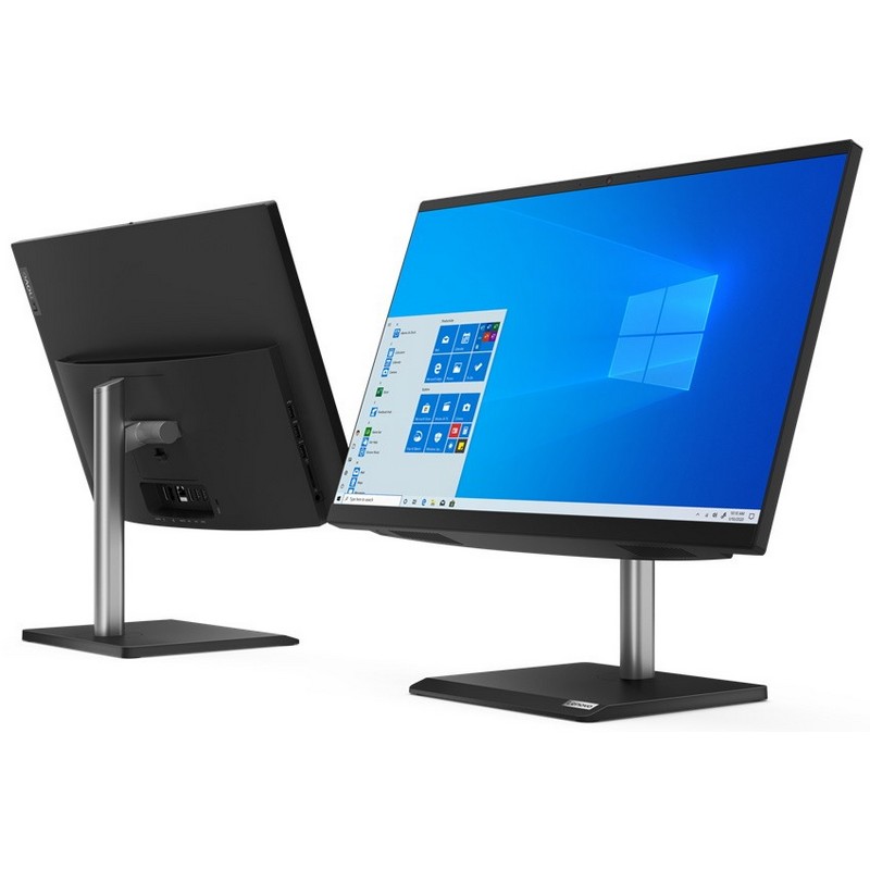 Моноблок Lenovo V30a-24IIL All-In-One 23.8" i5-1035G1, 16GB, 512GB SSD M.2, Intel UHD, WiFi, BT, DVD-RW, HD Cam, VESA, USB KB&Mouse, NoOS, 1Y OS 11LA001YRU 11LA001YRU