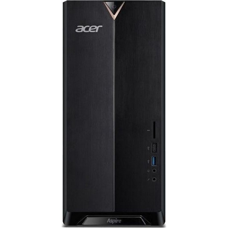 Персональный компьютер Acer Aspire TC-895 MT i3-10100 (3.6)/4Gb/1Tb 7.2k/SSD128Gb/UHDG 630/CR/Endless/GbitEth/180W/черный DT.BETER.00C DT.BETER.00C