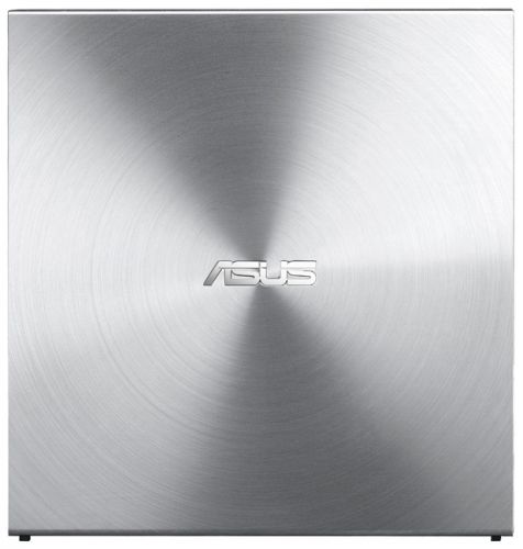 Привод DVD-RW ASUS USB DVD±R/RW SDRW-08U5S-U/SIL/G/AS, Silver, Ext. slim USB2.0, DVD±R 8x, DVD+RW 8x, DVD-RW 6x, DVD±R DL 6x, DVD-RAM 5x, CD/R/RW 24/24/24, RTL 90DD0112-M29000 90DD0112-M29000