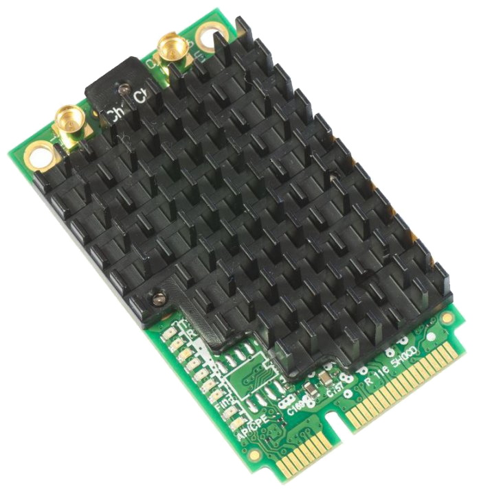 Модуль Mikrotik 802.11a/c High Power miniPCI-e card with MMCX connectors R11e-5HacD R11e-5HacD