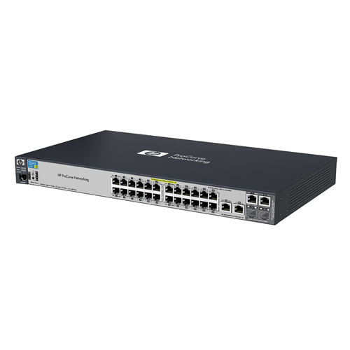 Коммутатор HPE 2520-24-PoE Switch 24 ports 10/100 PoE+2,Managed,Layer 2,Stackable 19' J9138A J9138A