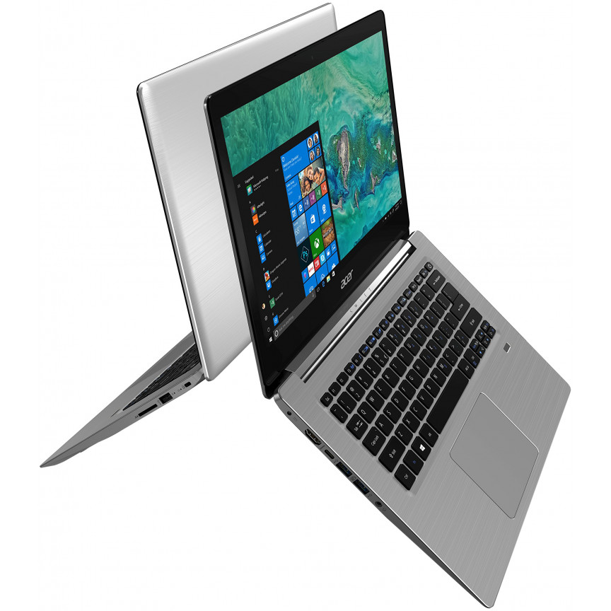 Ультрабук Acer Swift 3 SF314-58-70KB Core i7 10510U/8Gb/SSD512Gb/UMA/14"/IPS/FHD (1920x1080)/Windows 10/silver/WiFi/BT/Cam NX.HPMER.004 NX.HPMER.004