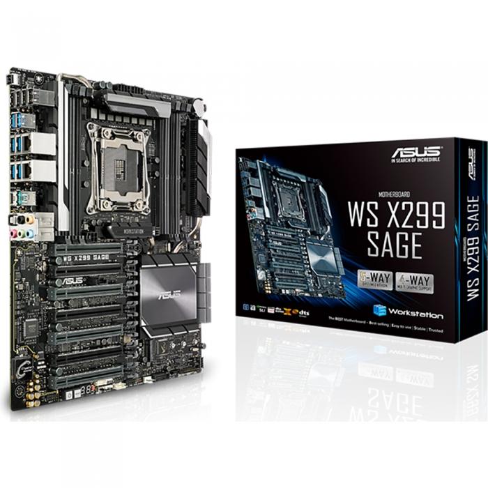 Материнская плата Asus LGA-2066, X299, 8DIMM, 7 PCI 90SW0070-M0EAY0 90SW0070-M0EAY0