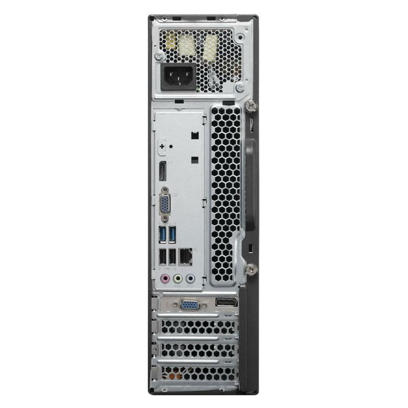Персональный компьютер Lenovo ThinkCentre Edge 73 SFF P G3260 (3.3)/4Gb/500Gb 7.2k/HDG/DVDRW/CR/Windows 10 Home/GbitEth/черный 10DUS04Q00 10DUS04Q00