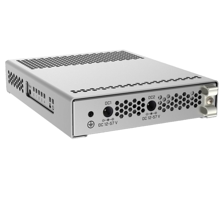 Коммутатор Mikrotik  4x SFP+ Cage, 1x GLAN PoE-In, Metal Case, SwOS / RouterOS L5 (Dual Boot) CRS305-1G-4S+IN CRS305-1G-4S+IN #5