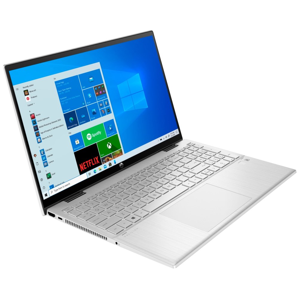 Ноутбук HP Pavilion x360 15-er0006ur 15.6" FHD Touch, Intel Core i5-1135G7, 16Gb, 512Gb SSD, no ODD, Win10, серебристый 3B2W4EA 3B2W4EA
