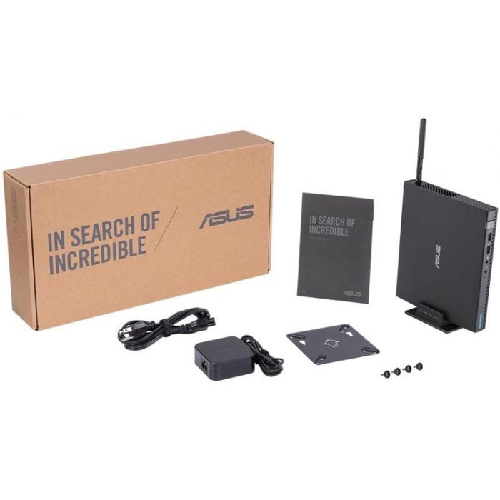 Персональный компьютер ASUS E520-B041Z Intel i3-7100T,Intel HD Graphics 630,4GB 2133MHz DDR4,128G M.2 SATA SSD,WIN10 64,VESA,BLACK 90MS0151-M00410 90MS0151-M00410