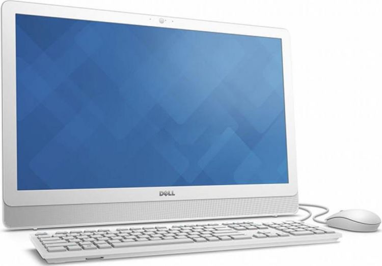 Моноблок Dell Inspiron 3464 23.8'' i3 7100U/4Gb/1Tb 5.4k/HDG620/DVDRW/CR/W10HSL64/kb/m/белый 3464-0421 3464-0421