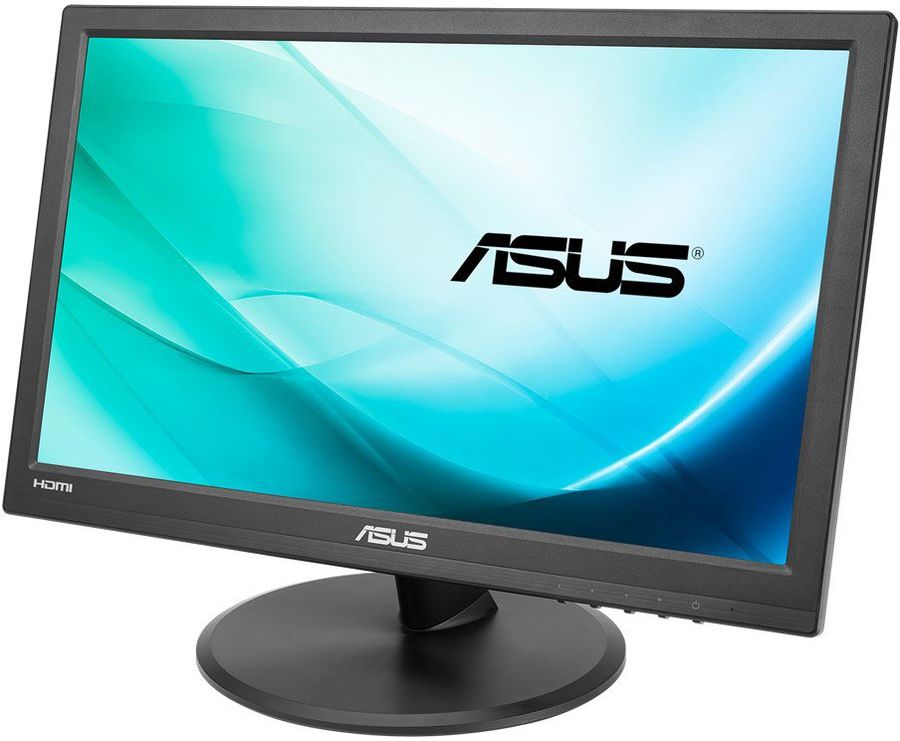 Монитор ASUS 15.6" VT168H Touch LED, 16:9, 1366x768, 10ms, 200cd/m2, 50M:1, 90°/65°, D-SUB, HDMI, регул. наклона, VESA, Black, 90LM02G 90LM02G1-B02170 90LM02G1-B02170