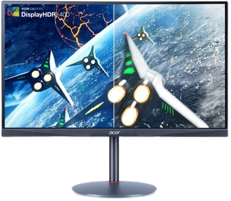 Монитор Acer  27" Nitro XR272UPbmiipruzx черный IPS LED 1ms 16:9 HDMI M/M матовая HAS Piv 400cd 178гр/178гр 2560x1440 170Hz FreeSync DP 2K USB UM.HX2EE.P21 UM.HX2EE.P21