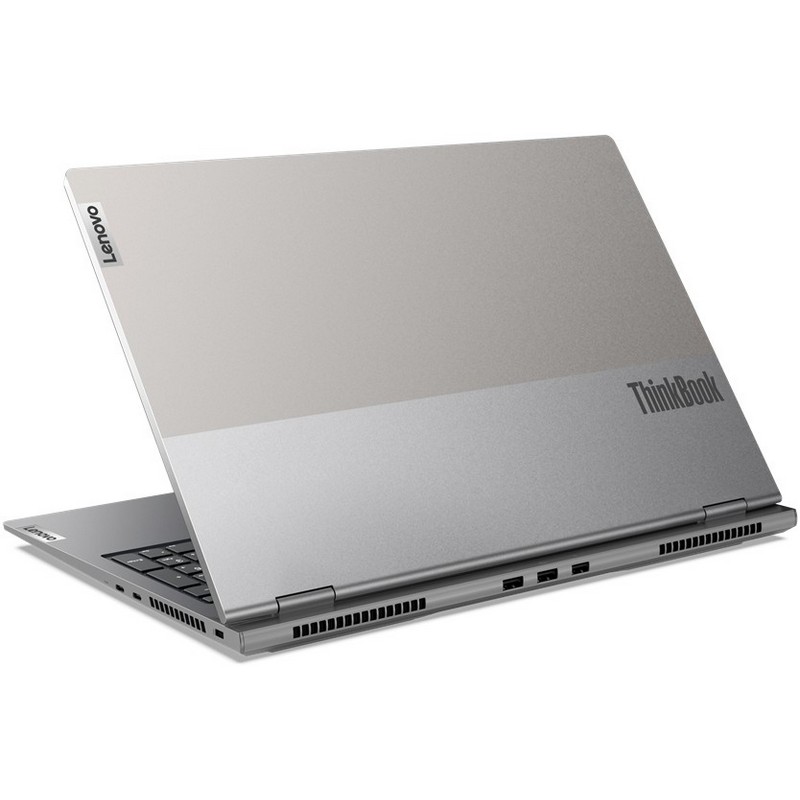 Ноутбук Lenovo ThinkBook 16p G2 ACH 16" WQXGA (2560x1600) AG 400N, Ryzen 5 5600H 3.3G, 2x8GB DDR4 3200, 512GB SSD M.2, RTX 3060 6GB, WiFi 6, BT, FPR, 1080P Cam, 4cell 70Wh, Win 10 Pro, 1Y CI, 1.99kg 20YM0008RU 20YM0008RU