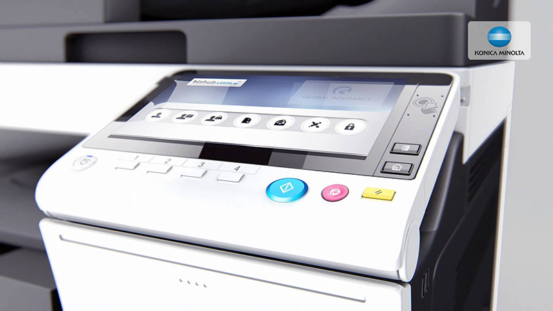 МФУ Konica Minolta bizhub C308 цветное, А3, до 100000стр./мес, дуплекс, 2 лотка 500 листов, 30 стр./мин, память 2ГБ, ж/д 250ГБ, сеть A7PY021 A7PY021