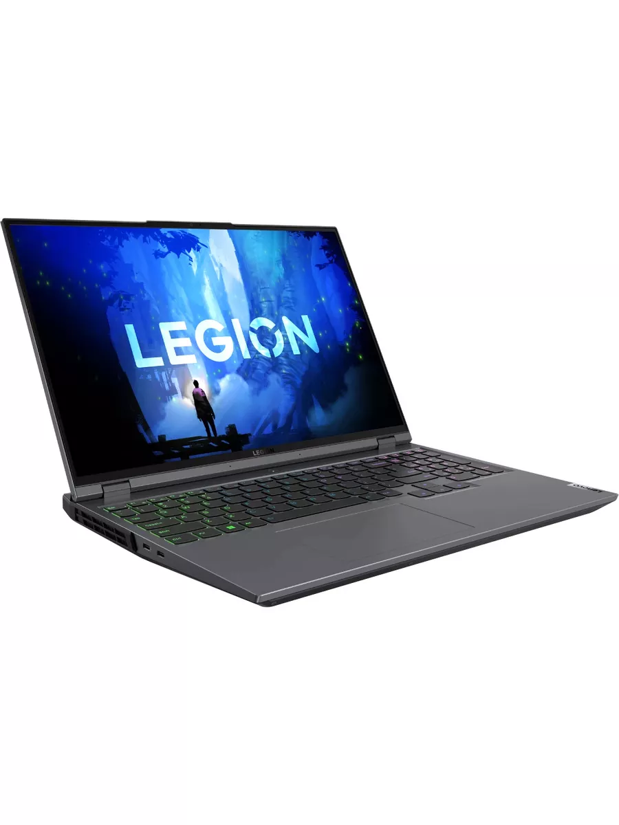 Ноутбук Lenovo Legion 5 Pro 16IAH7H 16"(2560x1600 IPS)/Intel Core i5 12500H(2.5Ghz)/16384Mb/1024SSDGb/noDVD/Ext:nVidia GeForce RTX3060(6144Mb)/Cam/BT/WiFi/80WHr/war 1y/2.49kg/storm grey/noOS + 300W, RU kbd 82RF0031RK 82RF0031RK #2