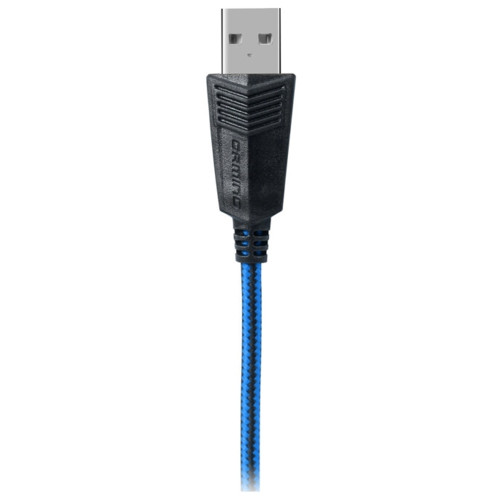 Гарнитура Sven игровая AP-U980MV, черный-синий (USB, LED, 7.1) SV-015633 SV-015633