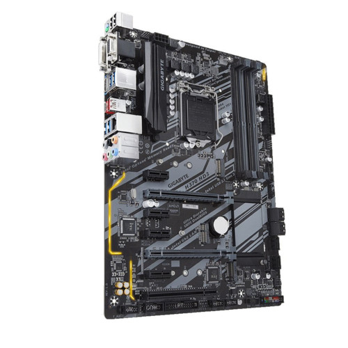 Материнская плата Gigabyte Soc-1151v2 Intel H370 4xDDR4 ATX AC`97 8ch(7.1) GbLAN RAID+VGA+DVI+HDMI H370 HD3 H370 HD3