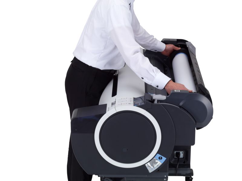 Плоттер Canon iPF780 36"/914mm, 5 colors(макс.объём-300мл), 2400x1200dpi, 256Mb, HP-GL/2, полистовая подача, верхняя загрузка рулона, СТЕНД, USB/LAN 8967B003 8967B003