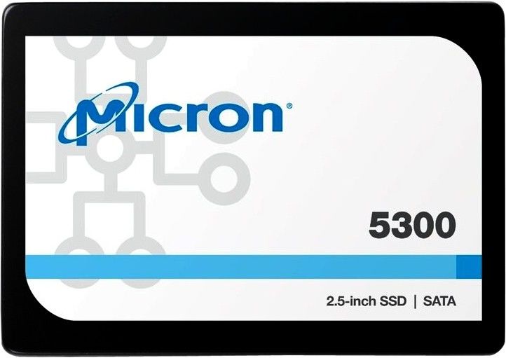 Твердотельный накопитель Micron 5300 MAX Enterprise SSD 240Gb, 2.5” 7mm, 3D TLC, SATA 6Gb/s, Read/Write: 540 / 380 MB/s, Random Read/Write IOPS 82K/60K MTFDDAK240TDT-1AW1ZABYY MTFDDAK240TDT-1AW1ZABYY