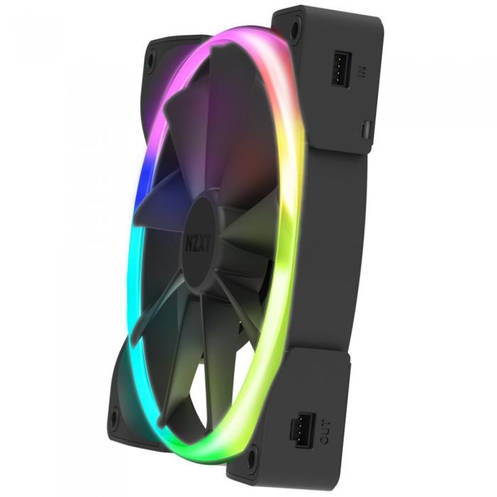 Вентилятор NZXT Aer RGB 2 - Single 140mm  RTL HF-28140-B1 HF-28140-B1