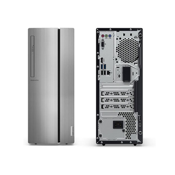 Компьютер Lenovo Ideacentre 510-15ICB  Intel Core i5 8400(2.8Ghz)/8192Mb/1000+128SSDGb/noDVD/Ext:nVidia GeForce GTX1050Ti(4096Mb)/war 1y/5.8kg/silver/W10 + 210W 90HU006HRS 90HU006HRS