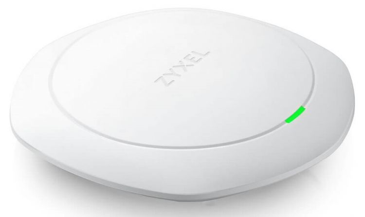 Точка доступа Zyxel WAC6303D-S Wave 2, 802.11a/b/g/n/ac (2,4 and 5 GHz), MU-MIMO, Smart Antenna, Airtime Fairness, 3x3, up to 300+1300 Mbit/sec, 2xLAN GE, PoE, BLE WAC6303D-S-EU0101F WAC6303D-S-EU0101F #2