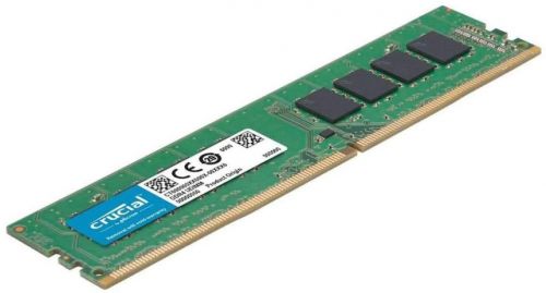 Модуль памяти Crucial 16GB DDR4-2666 UDIMM CL19 (8Gbit/16Gbit) CB16GU2666 CB16GU2666