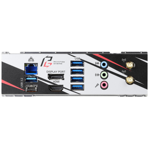 Материнская плата ASRock , Socket AM4, AMD B550, 2xDDR4-3200, HDMI+DP, 1xPCI-Ex16, 4xSATA3(RAID 0/1/10), 2xM.2, 8 Ch Audio, 1x2.5GLan, WiFi, (0+2)xUSB2.0, (5+2)xUSB3.2, (1+1)xUSB3.2 Type-C™, 1xPS/2, Mini-ITX, RTL B550 PHANTOM GAMING-ITX/AX B550 PHANTOM GAMING-ITX/AX