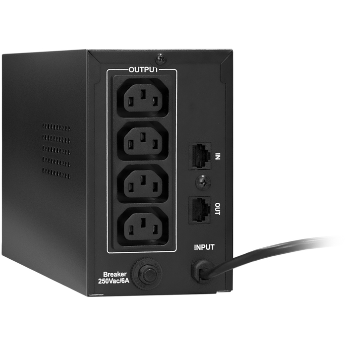 Источник бесперебойного питания Exegate SpecialPro UNB-450 450VA/240W, LED, AVR, 4*IEC-C13, RJ45/11 EP285589RUS EP285589RUS