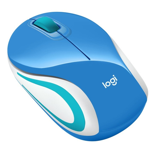 Мышь Logitech Wireless Mini Mouse M187, Blue, 910-002733 910-002733