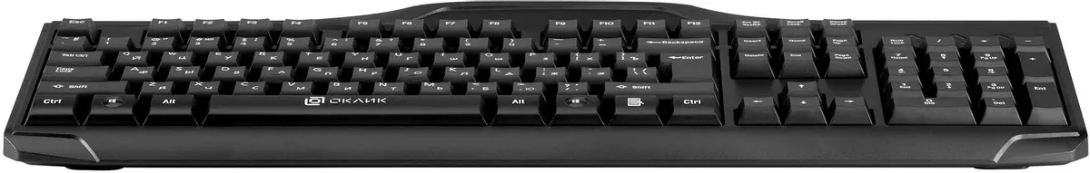 Клавиатура Oklick 170M, USB, черный  855272 855272 #5