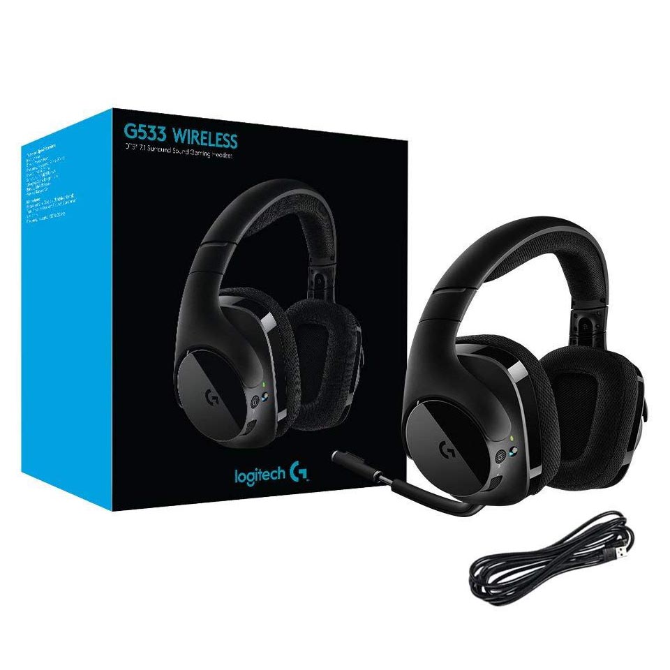 Гарнитура Logitech Headset G533  Wireless Gamig Retail 981-000634 981-000634 #1