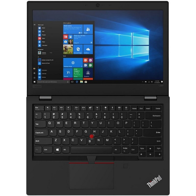 Ноутбук Lenovo ThinkPad L390 Core i5 8365U/8Gb/SSD512Gb/Intel UHD Graphics 620/13.3"/IPS/FHD (1920x1080)/Windows 10 Professional 64/black/WiFi/BT/Cam 20NSS2V90G 20NSS2V90G