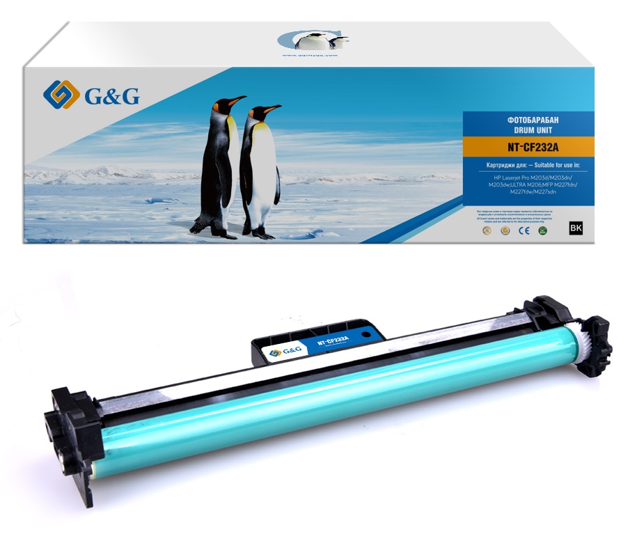 Фотобарабан G&G для HP LaserJet Pro M203d/dn/dw MFP M227fdn/fdw/sdn  (23000стр) NT-CF232A NT-CF232A