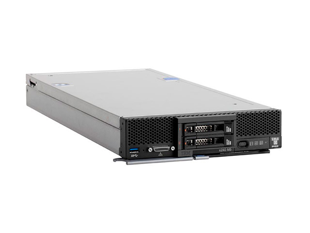 Blade-сервер Lenovo Flex System x240 M5, Xeon 12C E5-2680v3 120W 2.5GHz/2133MHz/30MB, 1x16GB, O/Bay 2.5in SAS 9532L6G 9532L6G