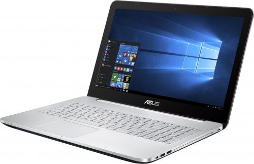 Ноутбук ASUS VivoBook Pro N752VX 17.3" Intel Core i7 6700HQ, 2600 МГц, 128 Гб SSD, GeForce GTX 950M 4096 Мб, DVD-RW, Wi-Fi, Bluetooth, Cam, Windows 10 серый (90NB0AY1-M03180) 90NB0AY1-M03180