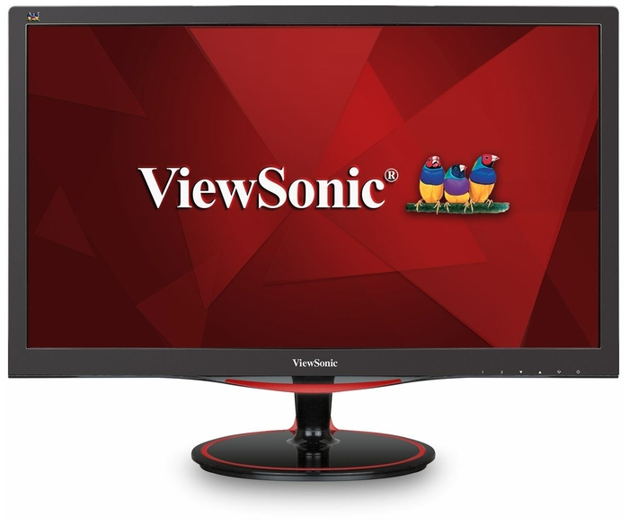 Монитор ViewSonic LCD 23.6'' [16:9] 1920х1080(FHD) TN, nonGLARE, 300cd/m2, H170°/V160°, 1000:1, 80M:1, 16.7M, 1ms, 2xHDMI, DP, Tilt, Speakers, 3Y, Black-Red VX2458-MHD VX2458-MHD