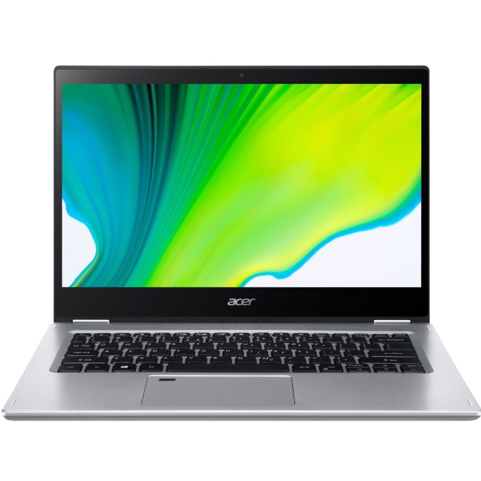 Ноутбук Acer Spin 3 Transformer SP314-54N-58C3 14" FHD (1920x1080) IPS Touch, i5-1035G4 1.1G, 8GB, 256GB PCIe NVMe SSD, WiFi, BT, FPR, HD Cam, Pen, 48Wh, 65W, Win 10 Pro, Silver, 3Y CI NX.HQ7ER.002 NX.HQ7ER.002
