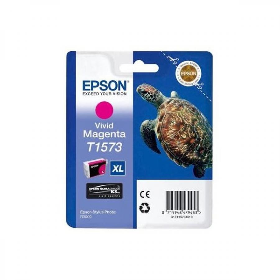 Картридж Epson C13T15734010   для Stylus Photo R3000 (пурпурный ) C13T15734010 #4