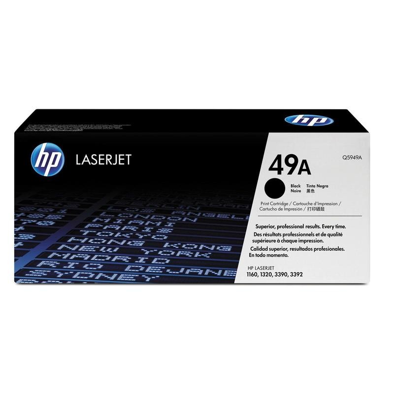 Картридж HP Q5949A для LaserJet 1320/1160, черный, 2500 стр. Q5949A