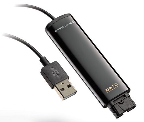 Гарнитура Plantronics DA70 201851-02 201851-02