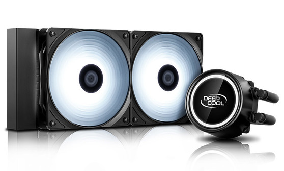 Вентилятор DEEPCOOL GAMMAXX L240T Soc-FM2+/AM2+/AM3+/AM4/1150/1151/1155/2011/ 4-pin 18-30dB Al 200W 1238gr LED GAMMAXXL240TWHITE GAMMAXXL240TWHITE