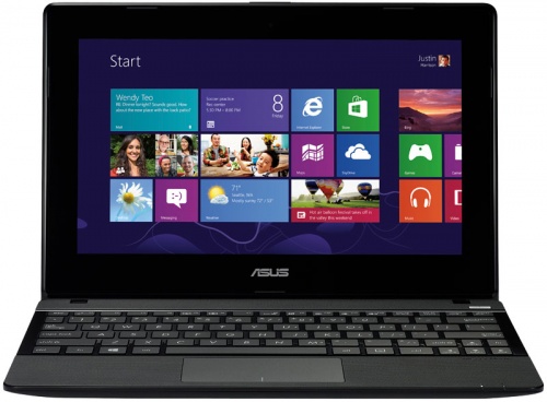 Ноутбук ASUS X102BA, 10.1" (1366x768) MultiTouch, 4096, 320, AMD A4-1200(1.0), AMD 90NB0362-M01260