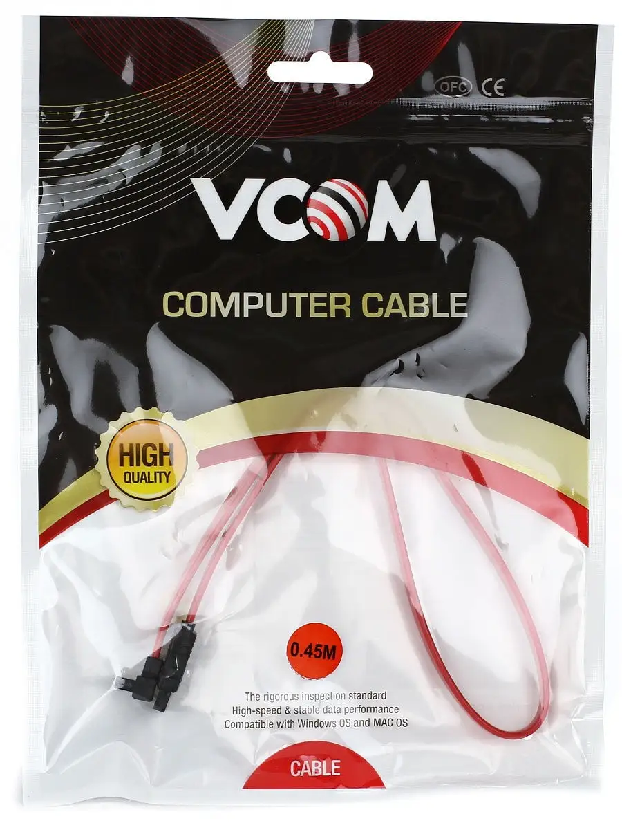 Кабель VCOM SATA 0.5M VHC7666-0.5M VHC7666-0.5M #2