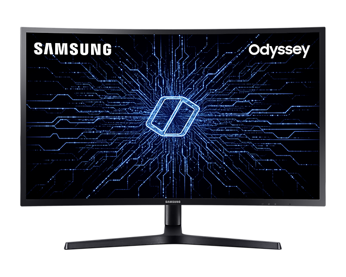 Монитор Samsung 27"  C27HG70QQI Black (VA, 2560x1440, HDMI+DP, 1 ms, 178°/178°, 350 cd/m, 3000:1, Pivot) LC27HG70QQIXCI LC27HG70QQIXCI