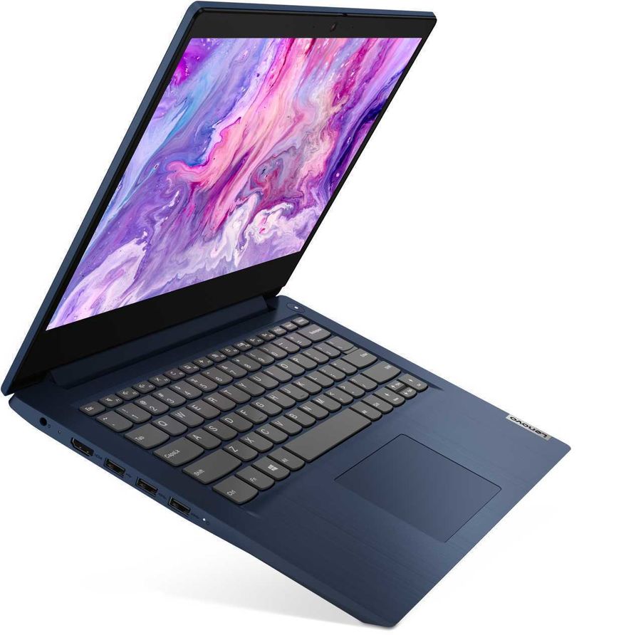 Ноутбук Lenovo IdeaPad 3 14IIL05 Core i3 1005G1 4Gb SSD128Gb Intel UHD Graphics 14" TN FHD (1920x1080) Windows 10 Home blue WiFi BT Cam 81WD0102RU 81WD0102RU #7