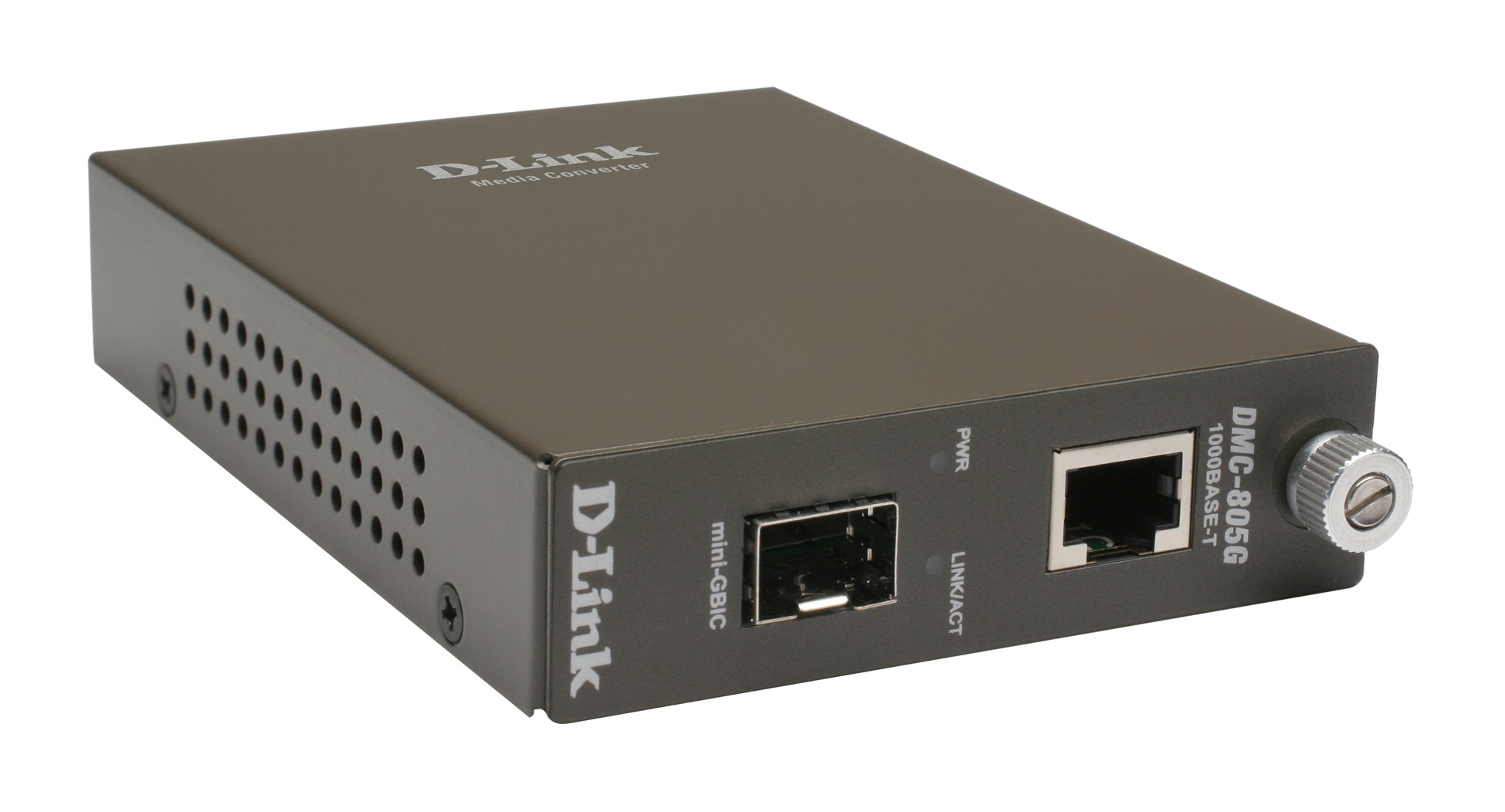 Медиаконвертер D-Link Media Converter with 1 1000Base-T port and 1 1000Base-X SFP port DMC-805G/A11A DMC-805G/A11A