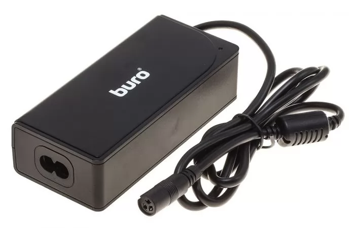 Блок питания BURO 65W автоматический 12V-20V 11-connectors 3.25A 1xUSB 2.4A от бытовой электросети LED индикатор BUM-0220B65 BUM-0220B65